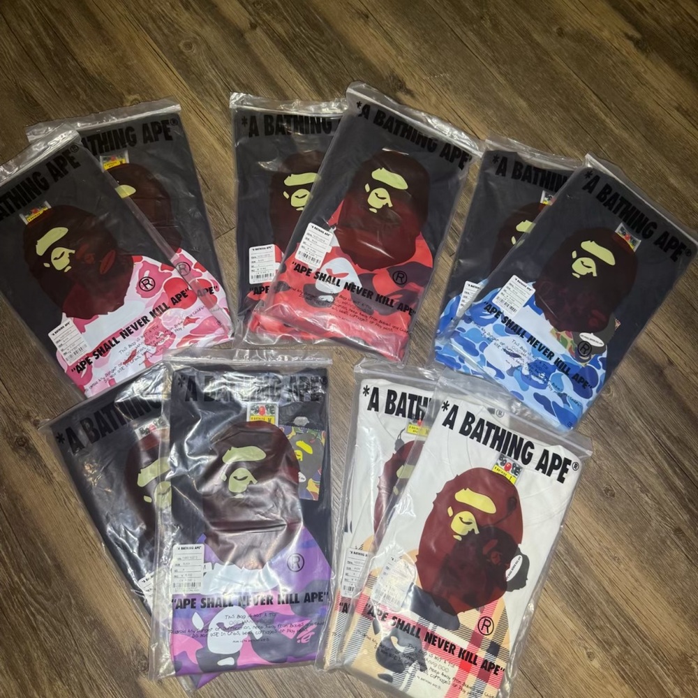 A Bathing Ape Graphic T-Shirts